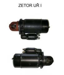 Sada uhlíků starteru Zetor 25, Super 35, 50 8 kusů