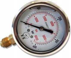 Tlakoměr 0-400 bar