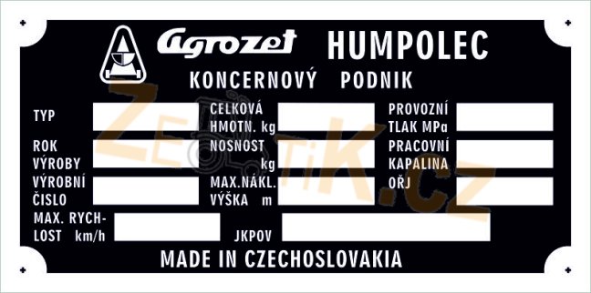 Agrozet Humpolec prázdný