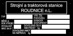 štítek STS Roudnice