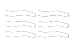 Sada pružiny zajištění masky kapoty 6ks