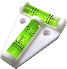 Křížová vodováha plast