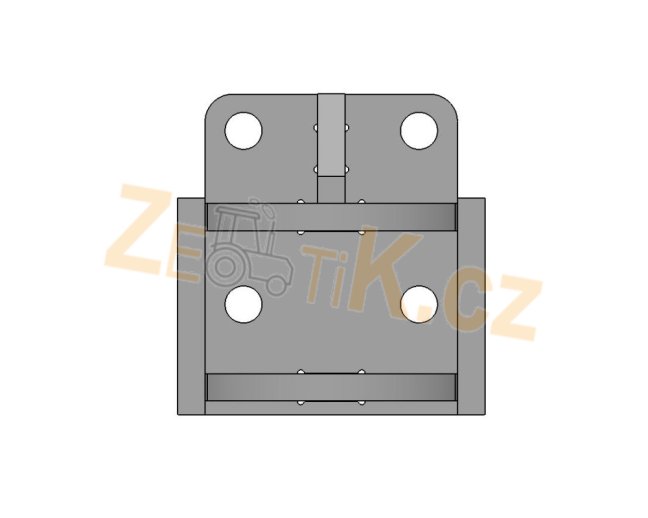 Přední závěs Z3011-Z4011 nízký