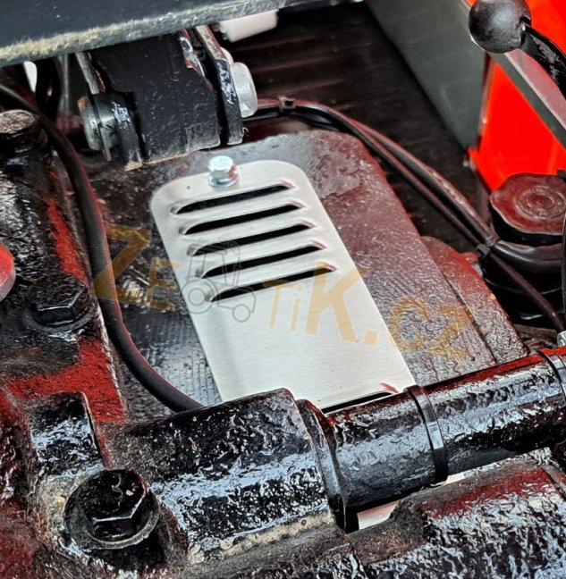 Krycí plech brzd Z4011 nerez 1ks