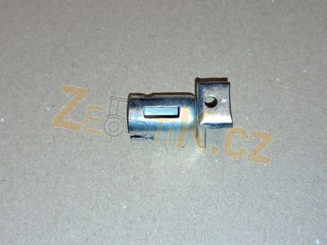 Kovové pouzdro patice BAY15d pro 2 vývody