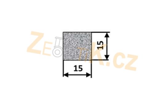 Profil 15x15 mikroporézní