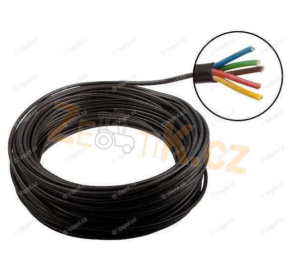 Kabel 5-žílový 5x1mm