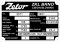 Výrobní štítek Zetor 3011 pol2