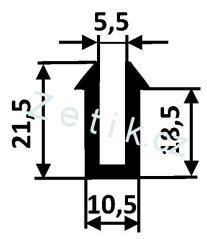 Profil U (Z3011) náhrada