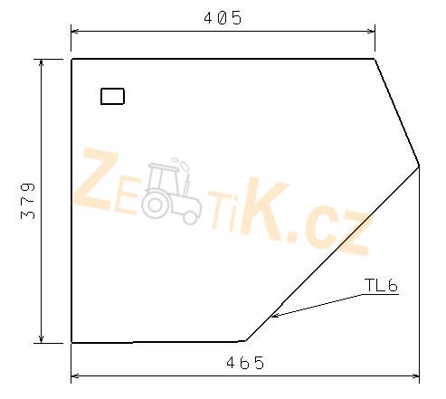 Sada skel malé kabiny Z4011 Lipan
