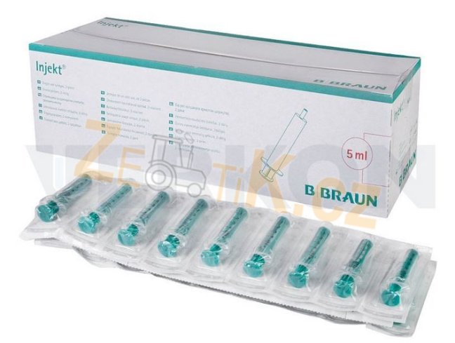 Injekční stříkačka - Objem: 5 ml