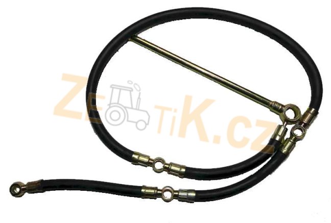 Set odpadové, přepadové potrubí ZETOR 3V