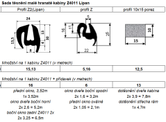 Sada těsnění Z4011 Lipan plus