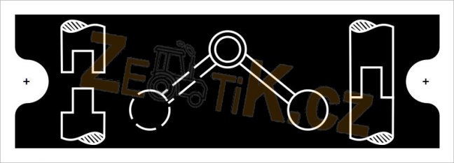 Štítek 3045 přední náhon