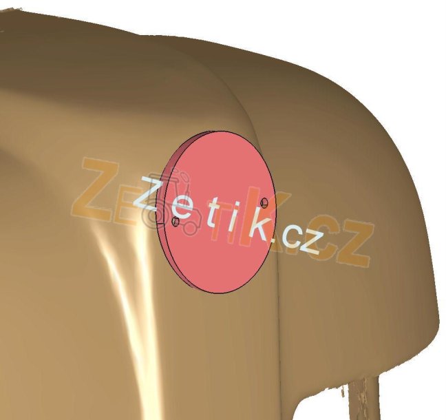 Podložka znaku Zetor