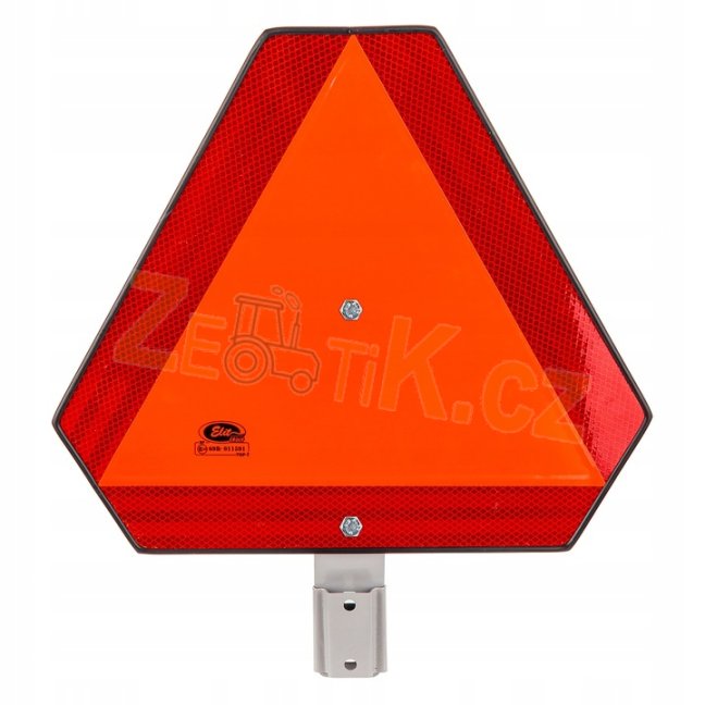 Trojúhelník výstražný reflexní komplet
