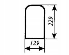 Sklo SAHARA MK4 Z3011 tl.5mm