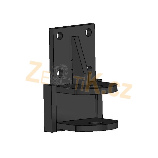 Přední závěs Z3011-Z4011 - Povrchová ochrana: černý (komaxit)